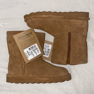 Elle Toddler Zipper Hickory. - Winter Boot